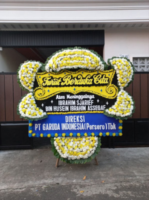 Papan Bunga Duka di Lanto