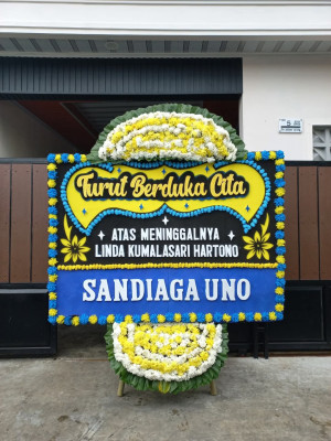 Papan Bunga Duka di Lanto